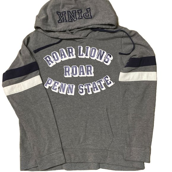 PINK Victoria's Secret Tops - Penn State Roar Lions Roar Victoria's Secret PINK 5th & Ocean Hoodie, Medium